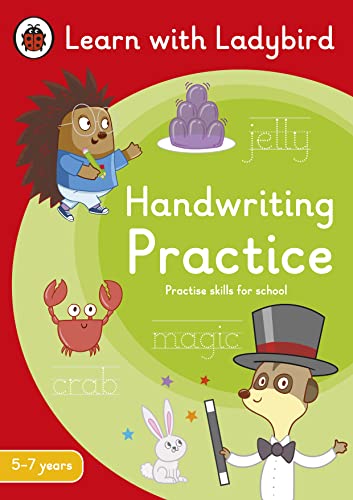 Handwriting Practice: A Learn with Ladybird Activity Book 5-7 years: Ideal for home learning (KS1)